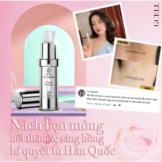 XXVirgin A6 khử thâm làm Hồng nách, mông, bẹn chính hãng Gcell
