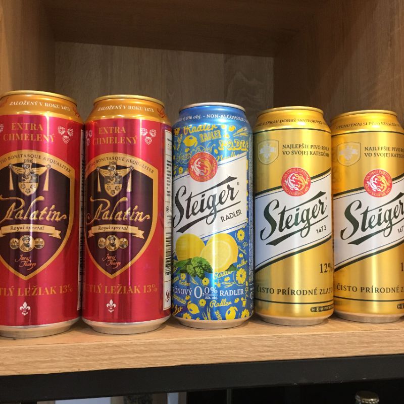 Bia Tiệp Steiger lon lẻ 500ml mix vị date 2024