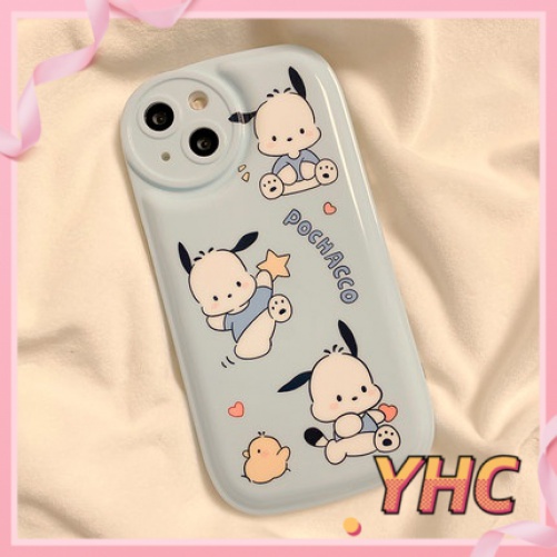 ốp iphone  Silicon Mềm Hình Cún Dễ Thương Cho Iphone6 6splus 7 7plus 8 8plus XR x xs 12 11 pro max plus 13 promax-5001