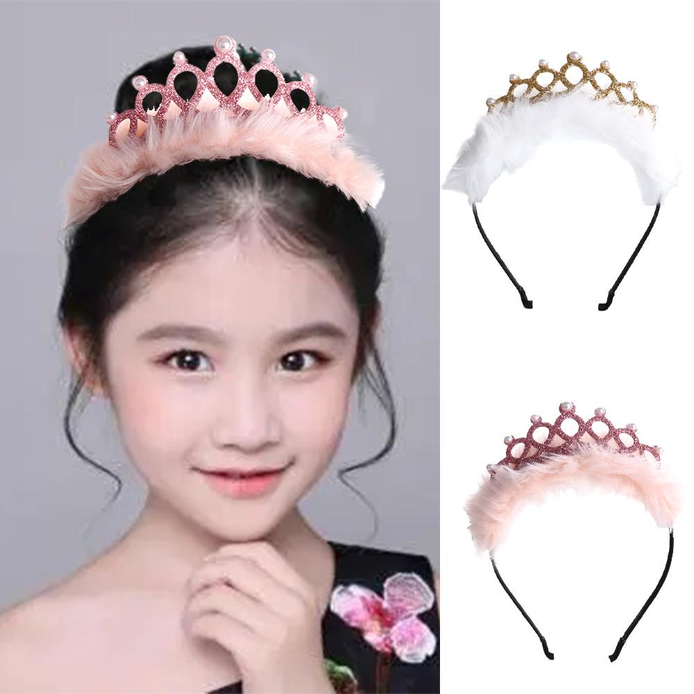 Băng Đô Cài Tóc Hình Vương Miện Cho Bé Gái