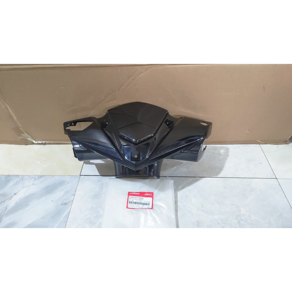 Nắp trước tay lái - bàn thờ HONDA AIR BLADE 125 năm 2012-2013 màu Đen bóng. *NHB25M*