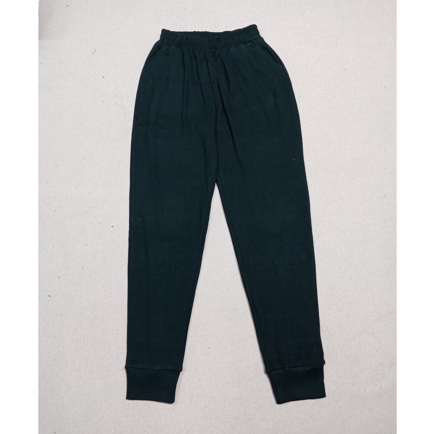 Quần jogger trơn vải nỉ vnxk nam nữ đều mặc được freesize từ 55-65kg dài 98cm