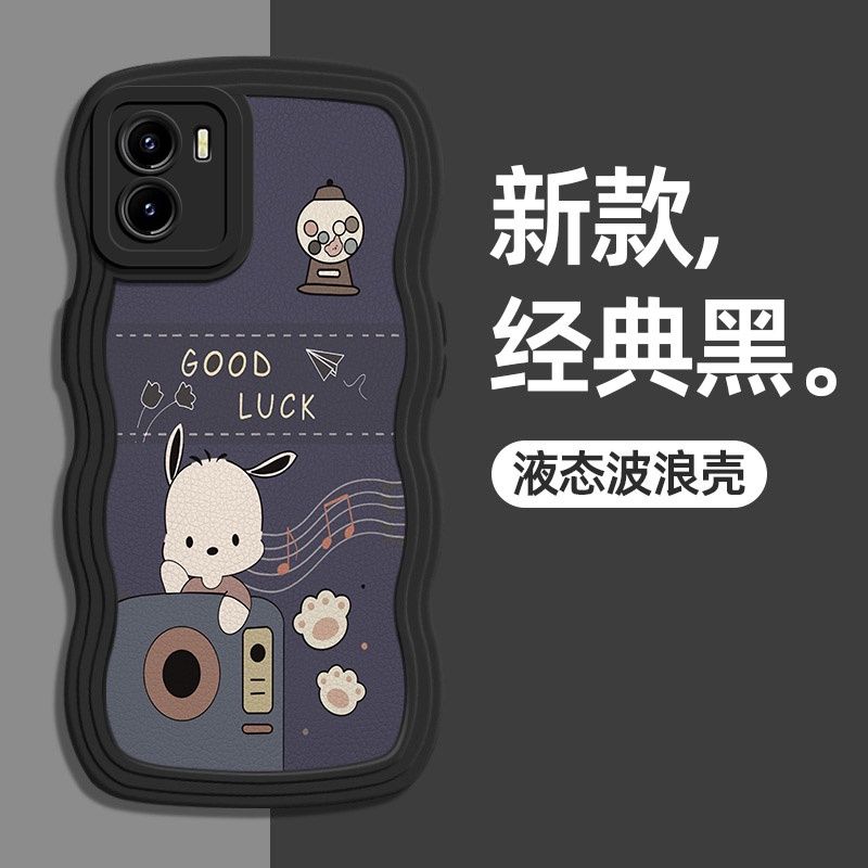 Ốp Điện Thoại gel Silica Mềm In Hình Hoạt Hình Dễ Con chó Thương Bảo Vệ camera Cho Vivo Y15s Y15A Y01