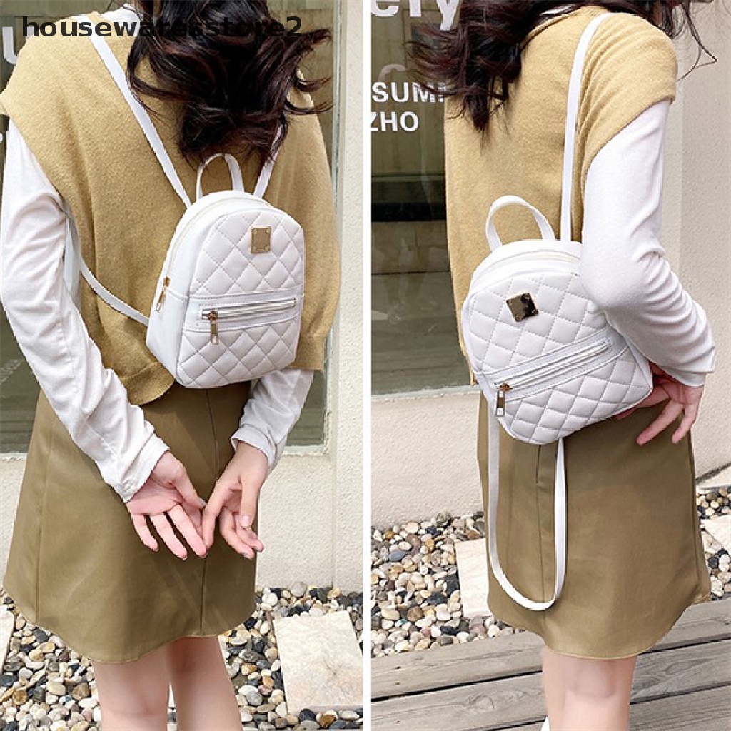 Ba Lô Da PU Mini Đa Năng Đựng Điện Thoại [Cửa Hàng 2] Cho Nữ