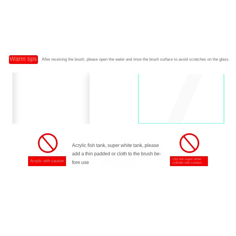 Cọ Vệ Sinh Kính Bể Cá Hai Mặt Từ Tính Tiện Dụng