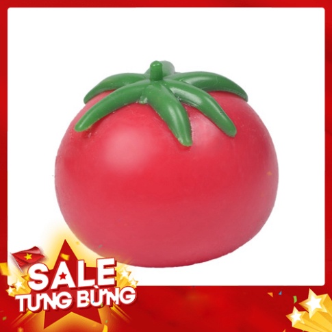 Cà Chua Cao Su Xả Stress, Cà Chua đàn hồi trang trí dễ thương, Đồ chơi dẻo nắn bóp giúp giải tỏa căng thẳng