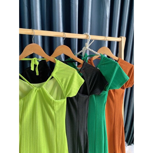 Đầm body nữ phối 2 lớp siêu xinh