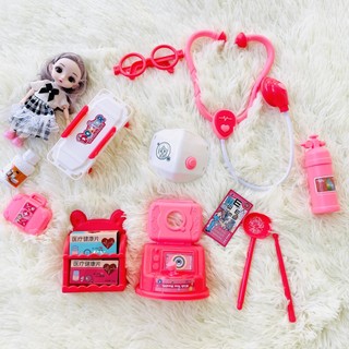 Bộ đồ chơi bác sĩ cho bé kèm búp bê