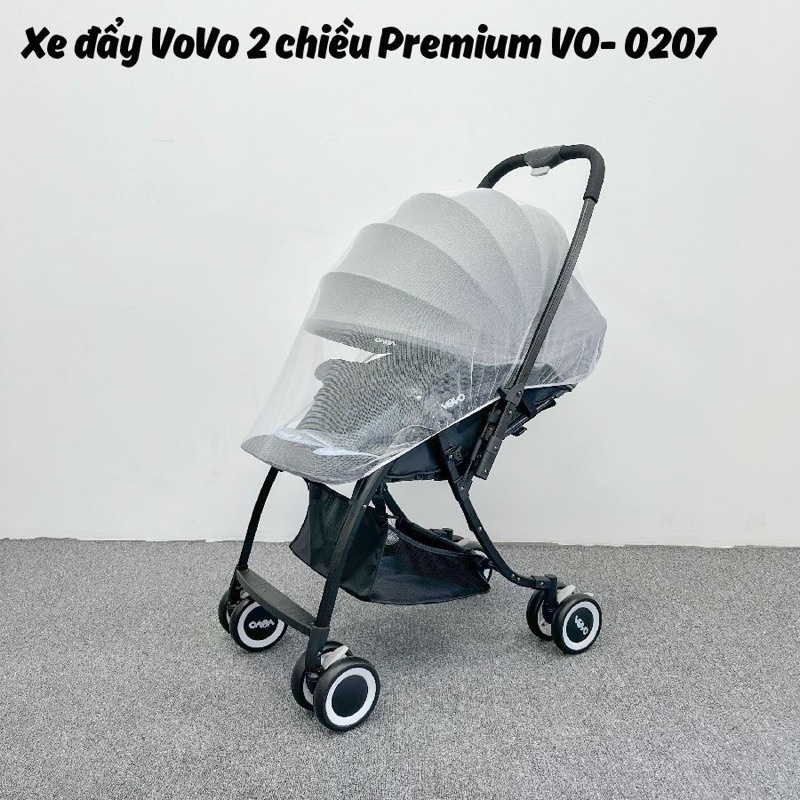 Xe đẩy vovo 2 chiều premium vo-0207 bản nâng cấp mới nhất 2022 - ảnh sản phẩm 8