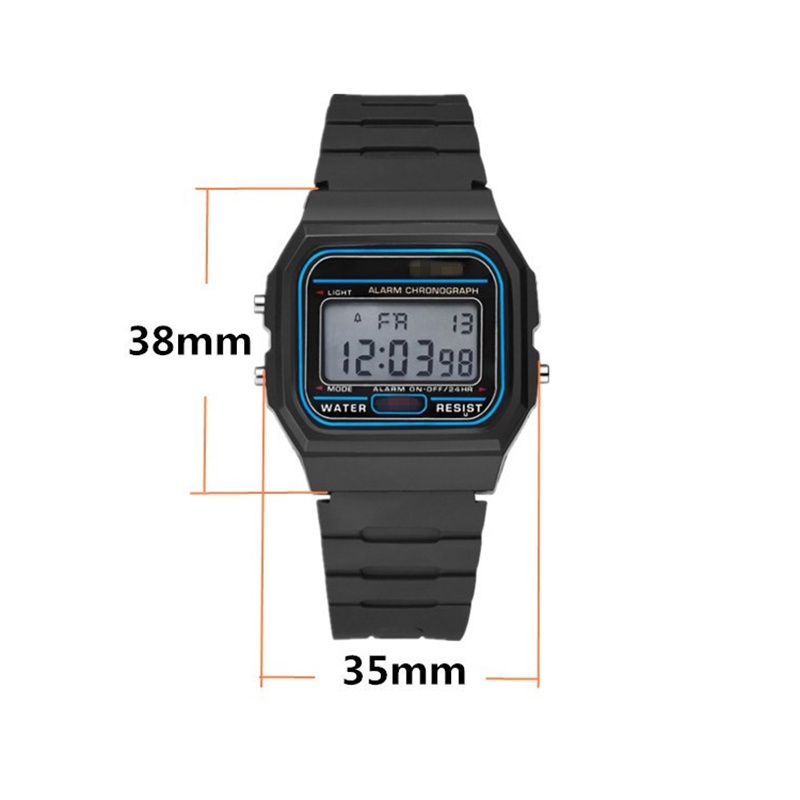 Đồng Hồ Điện Tử Phát Quang Chống Thấm Nước Cho Nam