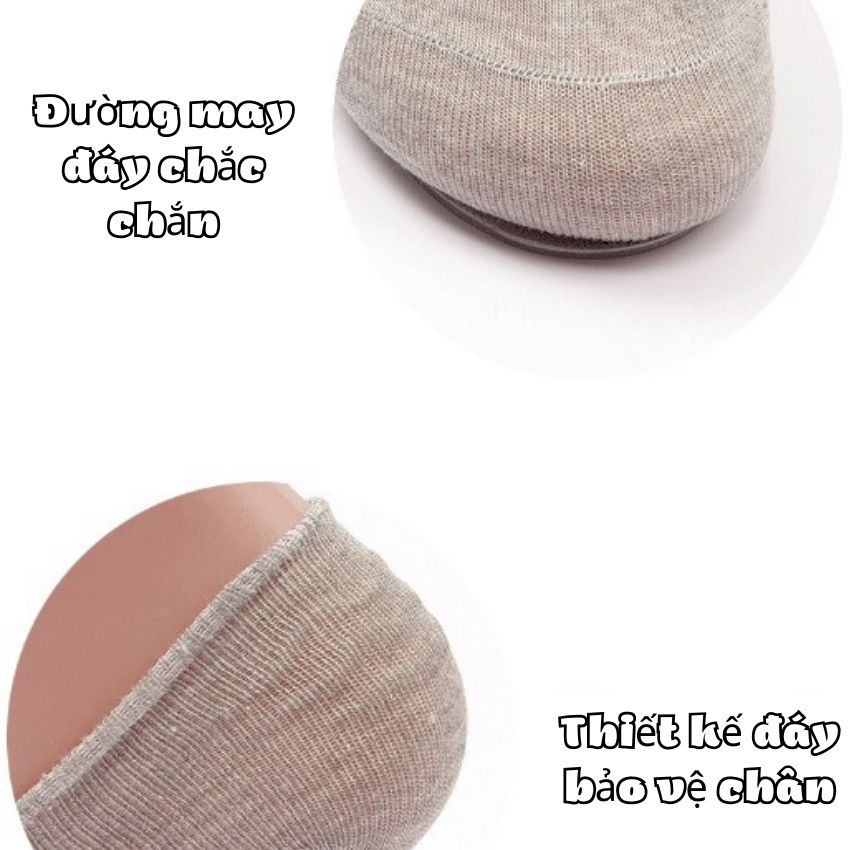 Tất nam cổ ngắn - Vớ nam thể thao cotton Hàn Quốc co giãn bốn chiều chống trơn trượt Cavera T980