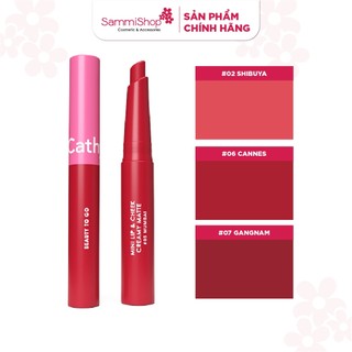 Son Sáp & Má Hồng Cathy Doll Mini Lip & Cheek Creamy Matte 0.6g .