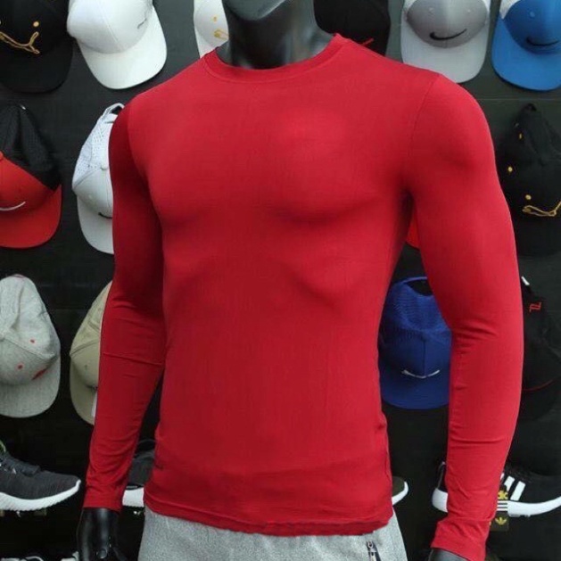 Áo thun nam dài tay, áo giữ nhiệt thể thao nam 4 chiều - Nhà Phân Phối Chính Hãng- Sport Huế