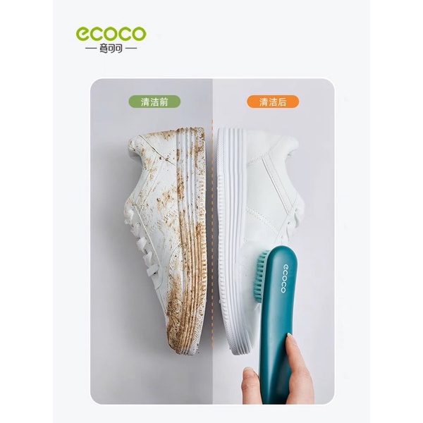 Bàn chải giặt, chải giày ECOCO lông mềm cao cấp làm sạch đa năng mẫu mới 2023