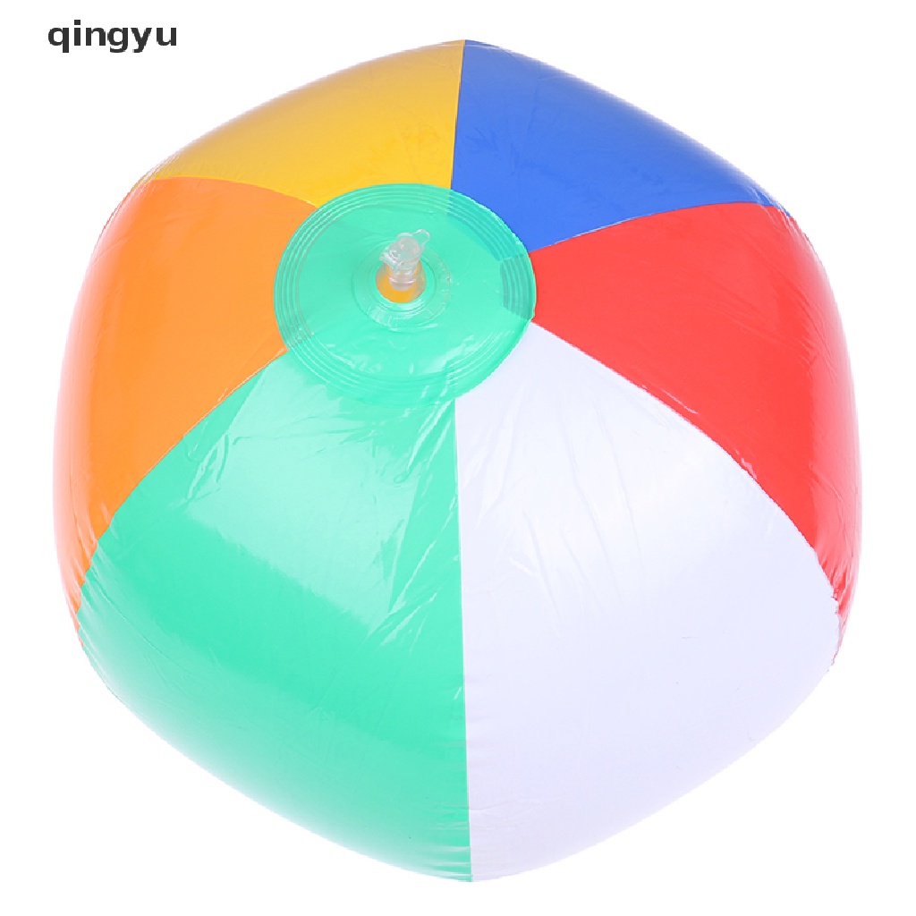 Qingyu Bong Bóng Bơm Hơi 33cm Vui Nhộn Cho Bé Chơi Thể Thao Bãi Biển