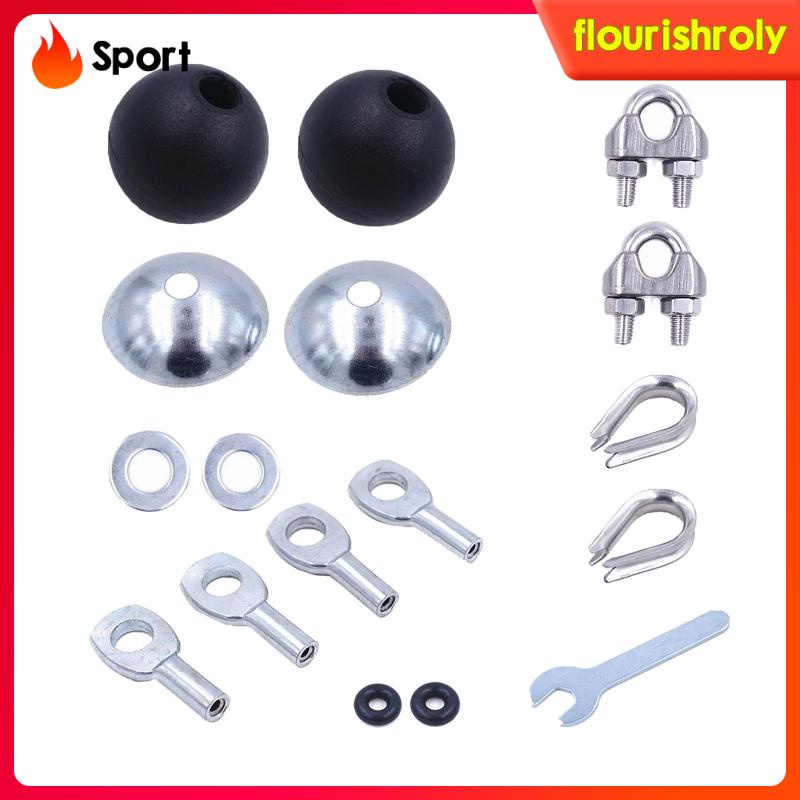 Bộ 17 Dây Cáp Thay Thế Cho Máy Tập Gym Tiện Dụng