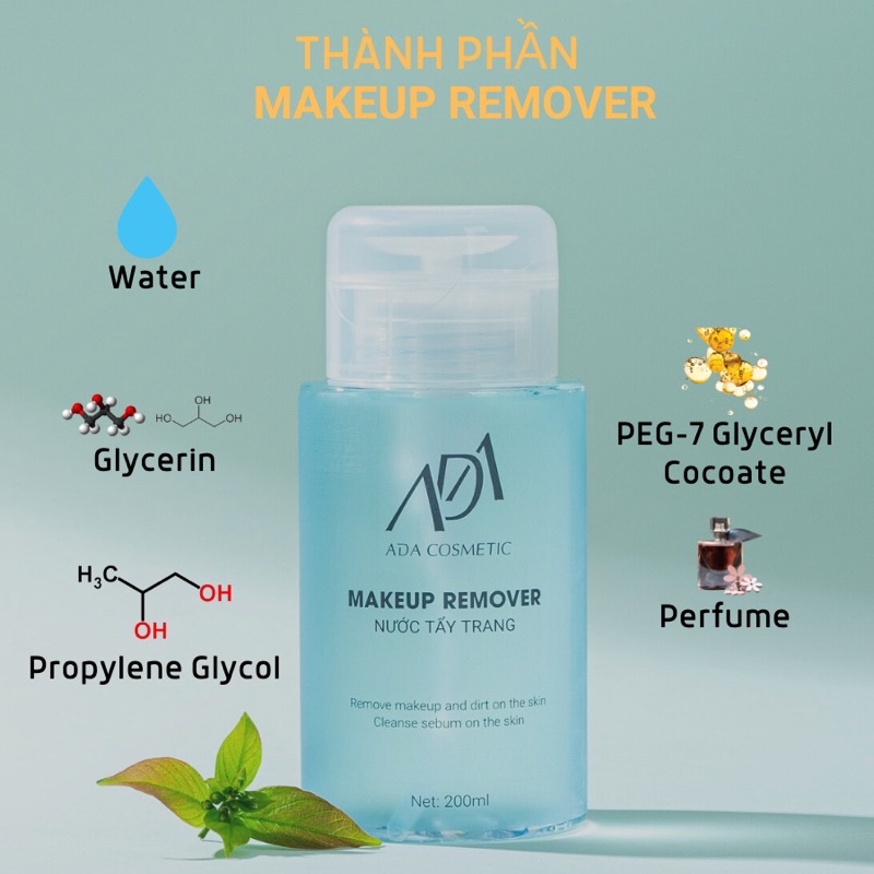 Nước tẩy trang không cồn - ADA GROUP