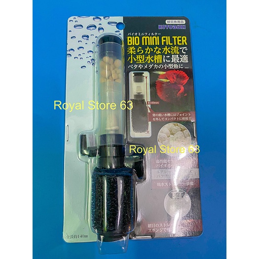 Lọc vi sinh bể cá cảnh Kotobuki Bio Mini Fliter Nhật Bản