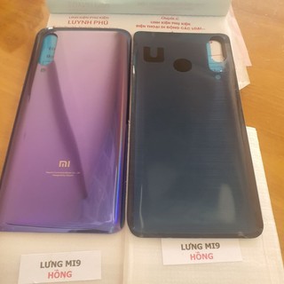 Nắp lưng xiaomi mi 9 chuẩn bao test