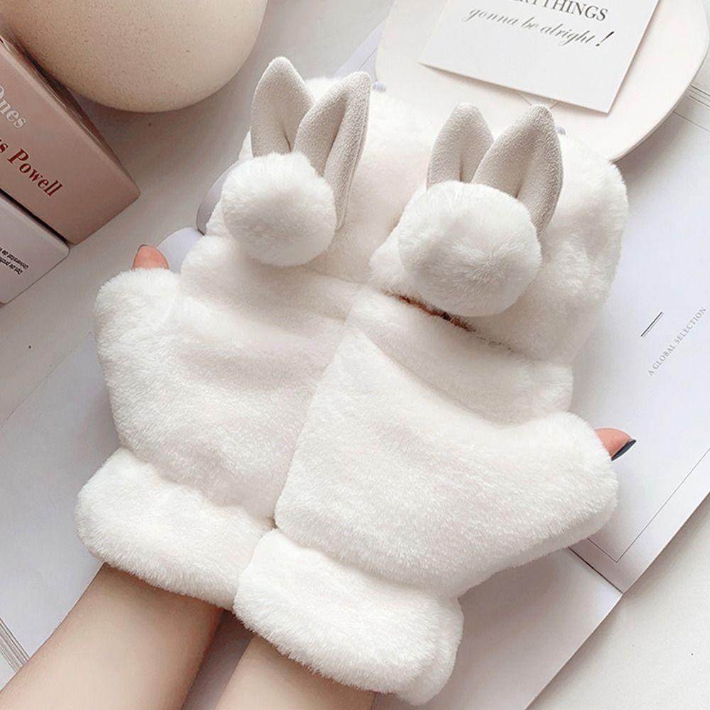 Găng Tay Hở Ngón Thời Trang Thu Đông Dành Cho Nữ EUCA