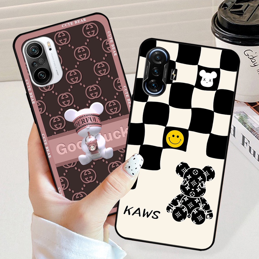 Ốp lưng Xiaomi Redmi K40 / K40 Pro / K40 Gaming in hình bearbrick, kwas. ốp in hình bền đẹp