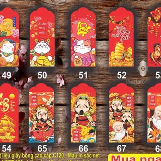 [Lì xì Tết 2023] Sỉ 500c 20-50mẫu ngẫu nhiên hoặc chọn 10mẫu tặng nilon qua chat