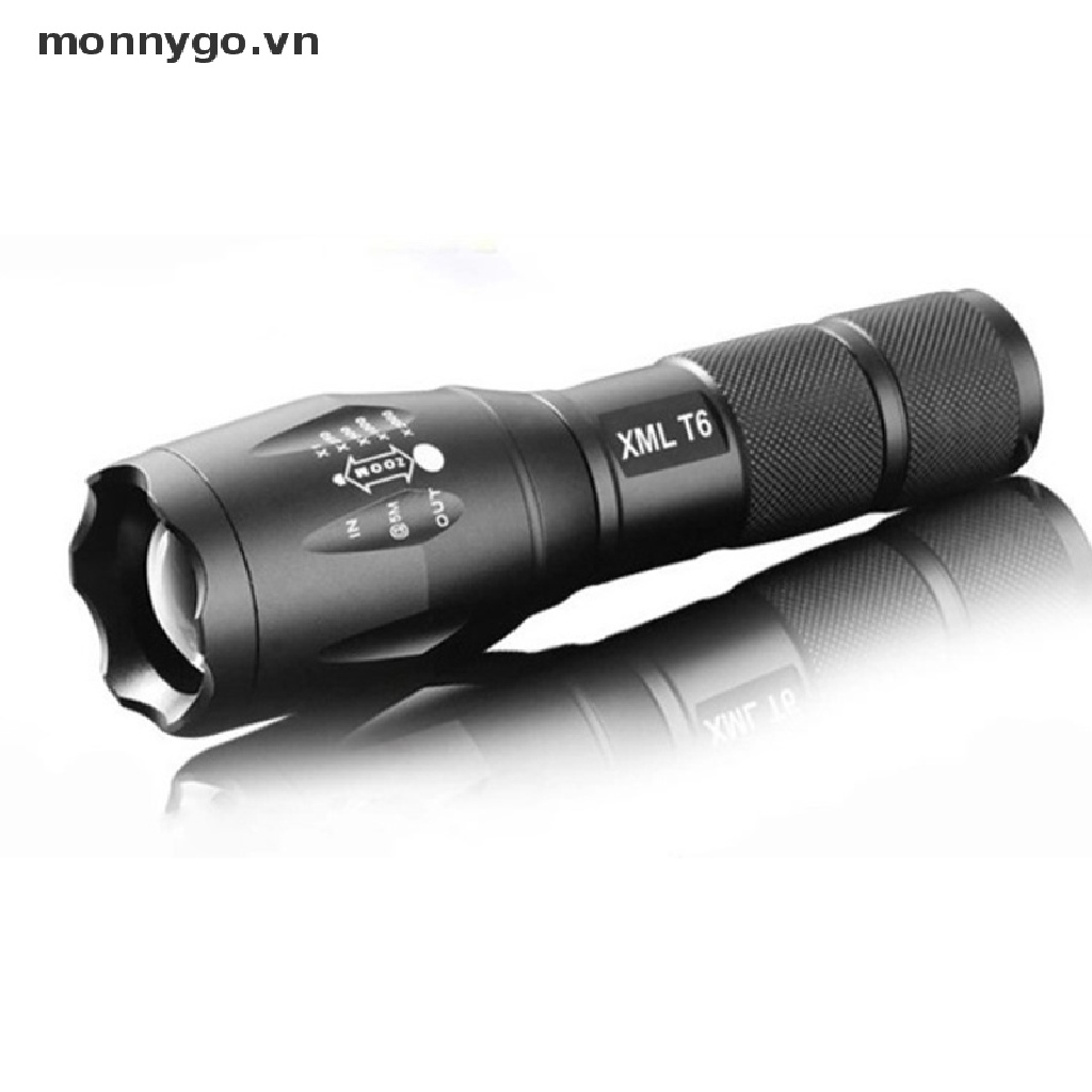 Đèn Pin LED Quân Đội monnygo T6 980000Lm Phóng To 5 Chế Độ VN