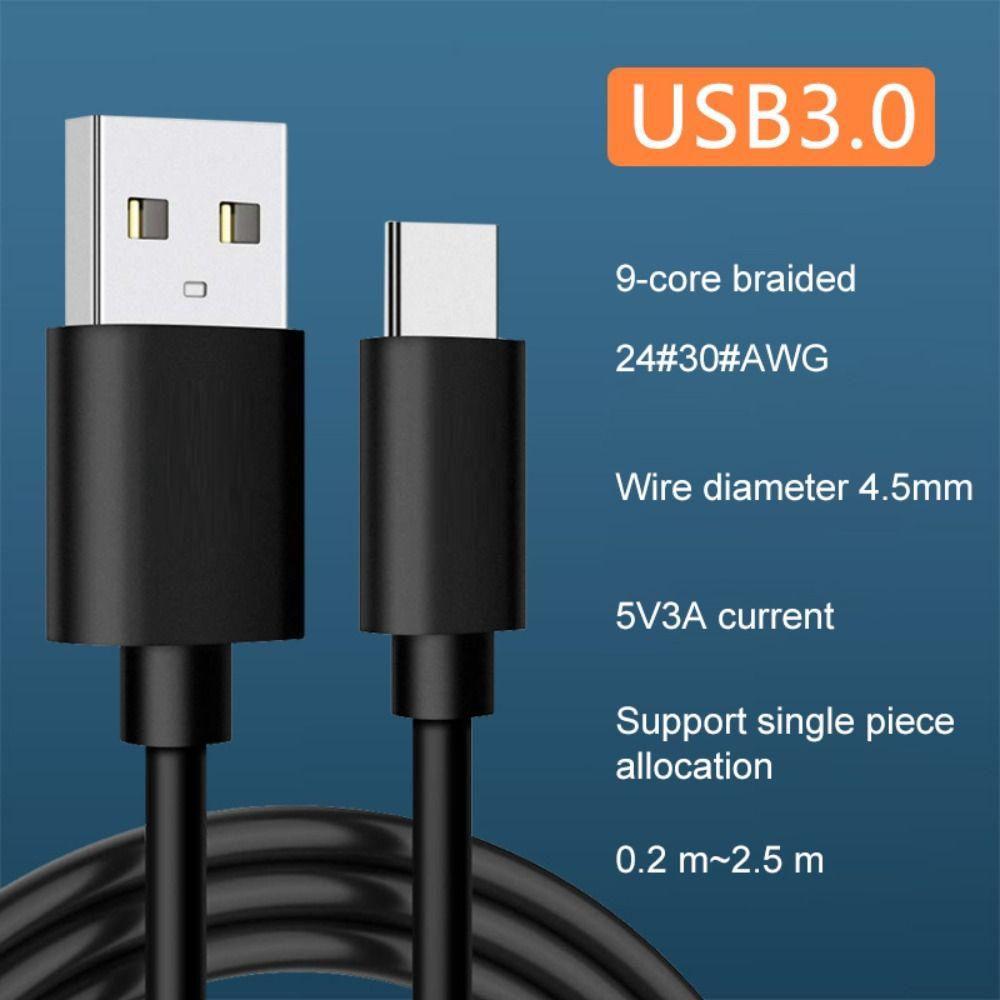 MAG Dây Cáp Sạc Truyền Dữ Liệu Loại C Sang Type C Dài 2m Đường Kính 4.5mm 5V3A