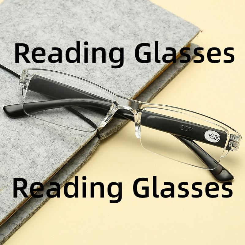 Kính Đọc Sách Phóng Đại Không Viền Siêu Nhẹ Trong Suốt + 1.0 + 1.5 + 2.0 + 2.5 + 3.0 + 3.5 + 4.0