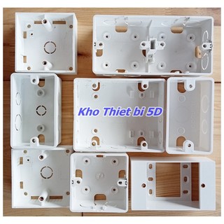 Đế âm tường - Đế nổi LiOA - Tự chống cháy, nhưa cao cấp Chính hãng