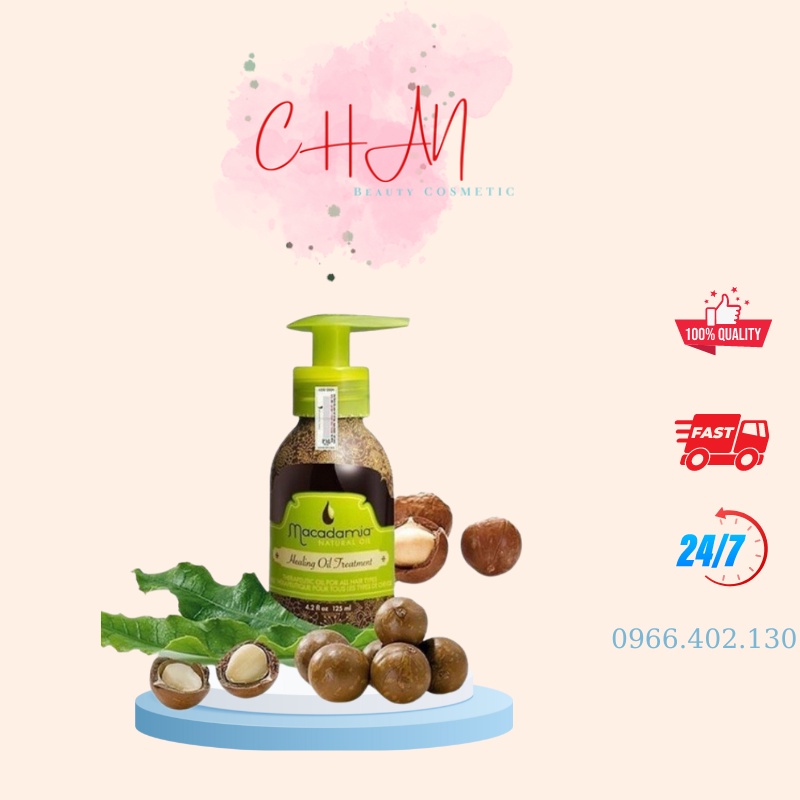 Tinh Dầu Dưỡng Tóc MACADAMIA NATURAL OIL 125 ML Phục Hồi Hư Tổn - Chan beauty cosmetic
