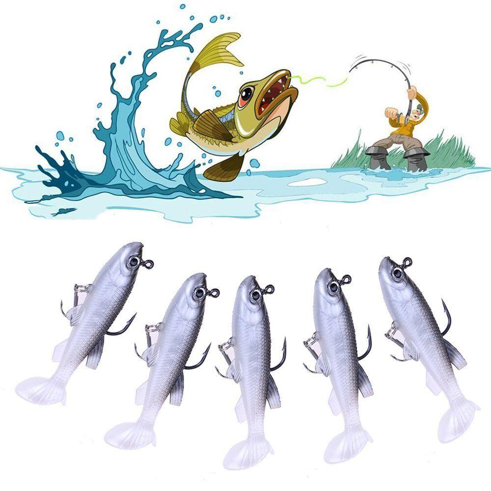 SHOUKEY Set 5 Mồi Giả Nhử Cá Tiện Lợi