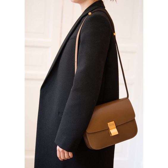 Túi si da thật Celine