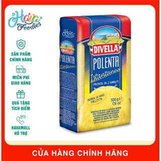 Bột Bắp Thô Polenta Istantanea Divella Gói 500gr - TẶNG BỘT TỎI