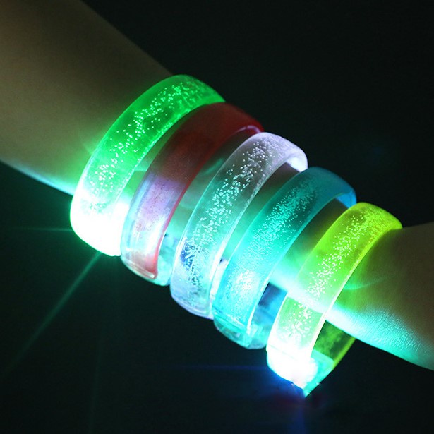 Vòng Tay Nhựa acrylic Có Đèn LED Thời Trang Cho Nam Và Nữ