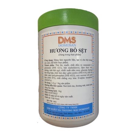 1kg hương bò sệt cao cấp, dùng làm chả bò, bò viên,phở bò …