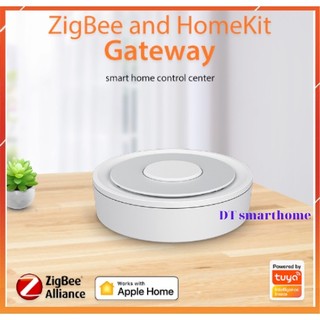 Bộ trung tâm zigbee tuya tích hợp app homekit, hub gateway có cổng LAN