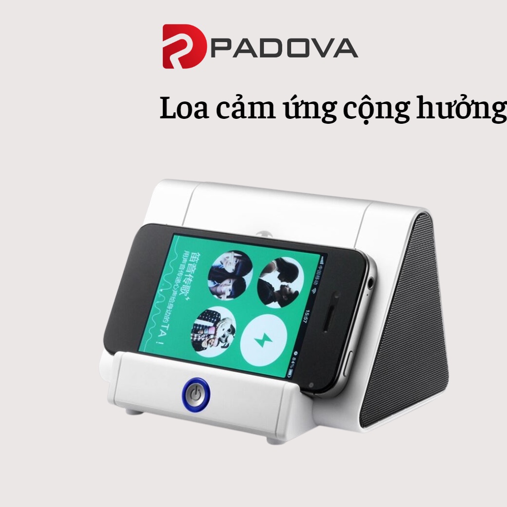 Loa Khuếch Đại Cảm Ứng Cộng Hưởng Âm Thanh Không Dây Kiêm Giá Đỡ PADOVA 5106