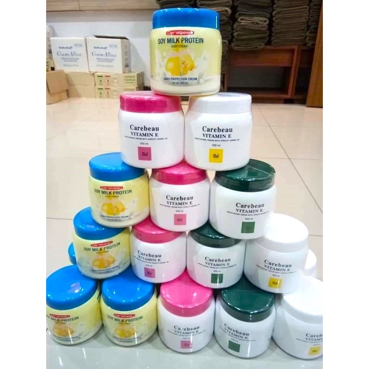 Kem Dưỡng Body Carebeau 500ml Thái Lan