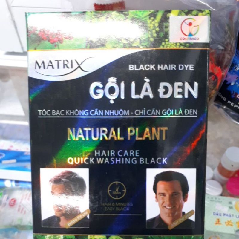 GỘI LÀ ĐEN - MATRIX/ gói 25ml