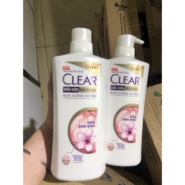 Dầu gội clear hoa anh đào 630g