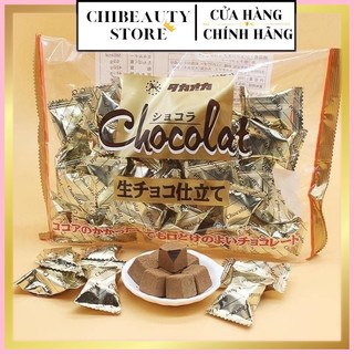 Nama chocolate takaoka nhật 2 vị chocolate và trà_xanh