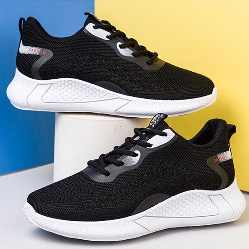 Giày Thể Thao Phối Lưới Thoáng Khí Thời Trang Hàn Quốc Cho Nữ