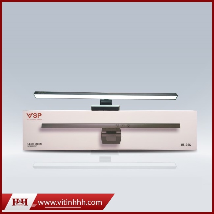 Đèn Treo Màn Hình Máy Tính VSP VS-30S - Đèn Treo Màn Hình Bảo Vệ Mắt, 3 chế độ sáng