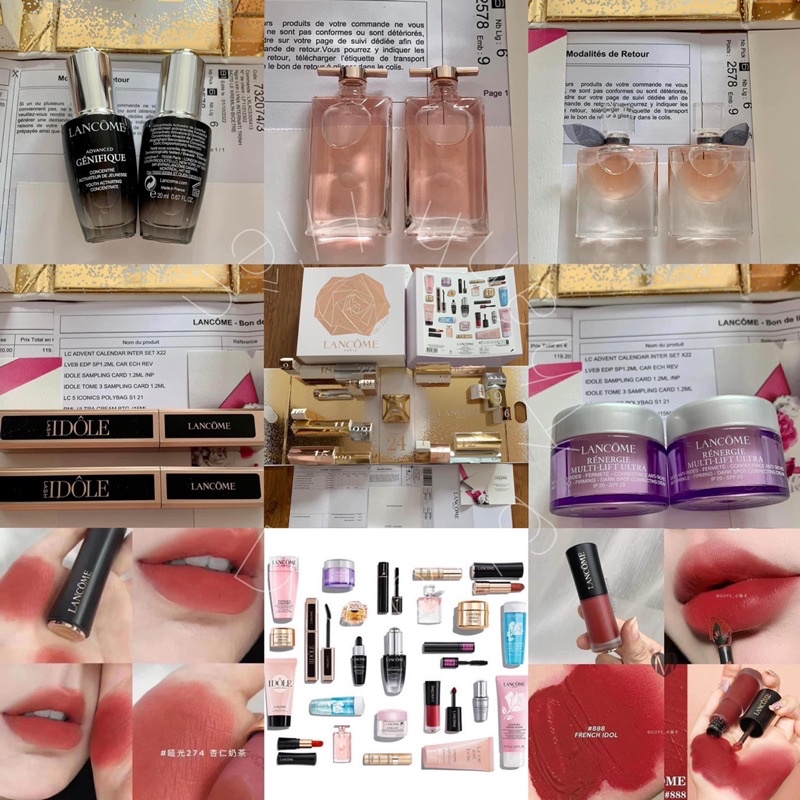 Set quà Noel Lancome 24 món bản giới hạn 2022