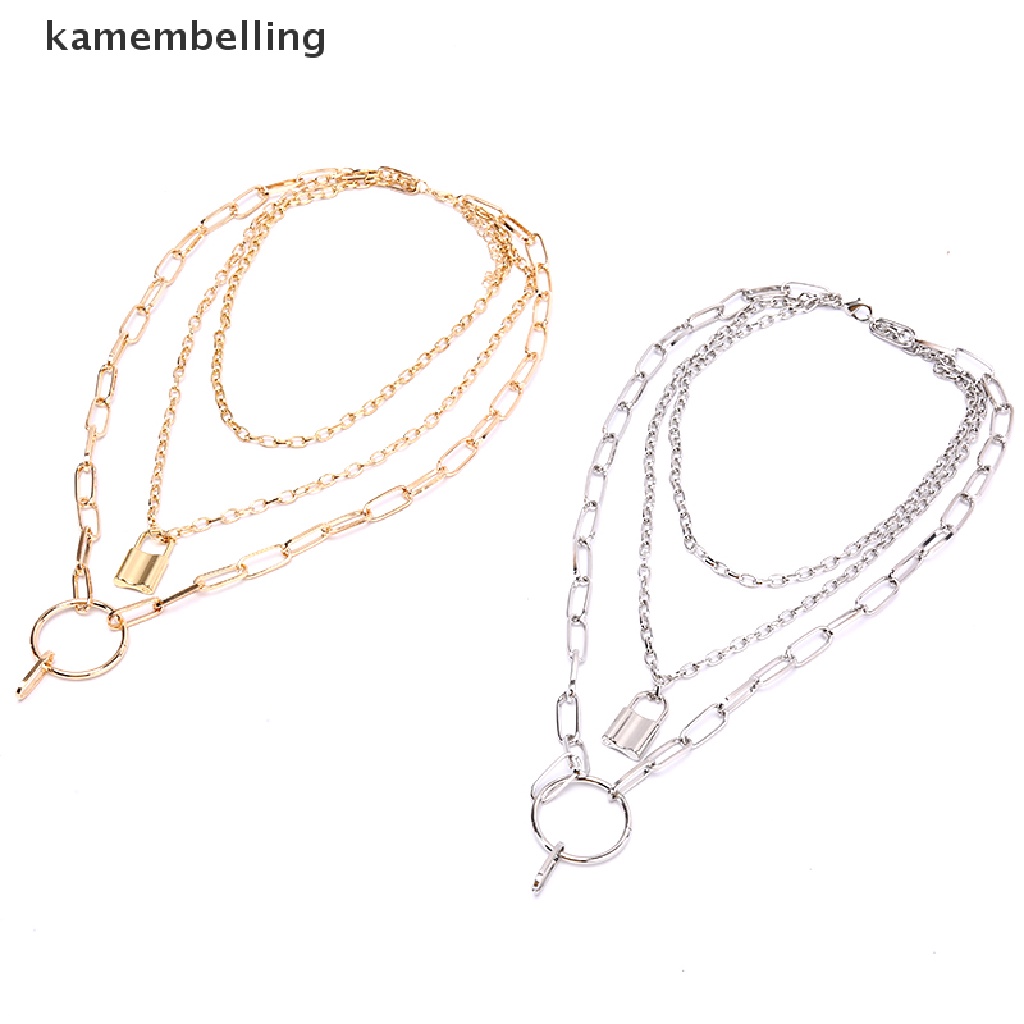 Vòng Cổ Choker Nhiều Lớp Bằng Hợp Kim Thời Trang Cho Nữ