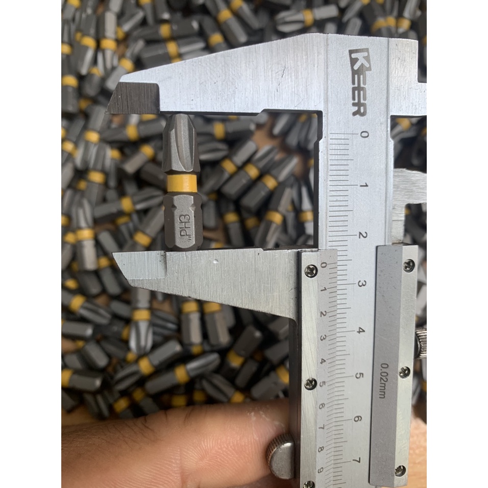 10 mũi vít Dewalt ( PH1 , PH2 , PH3 , SL6 , SL8 ) có từ tùy chọn