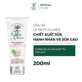 Date 06/2023 Dầu Xả Chiết Xuất Sữa Hạnh Nhân và Sữa Gạo Le Petit Olivier 200ML