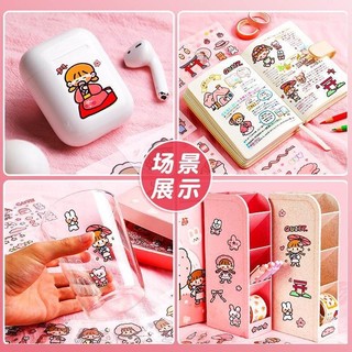 [ SIÊU RẺ] Sticker hình dán dễ thương trang trí cốc, vở, case,...🌈🌈