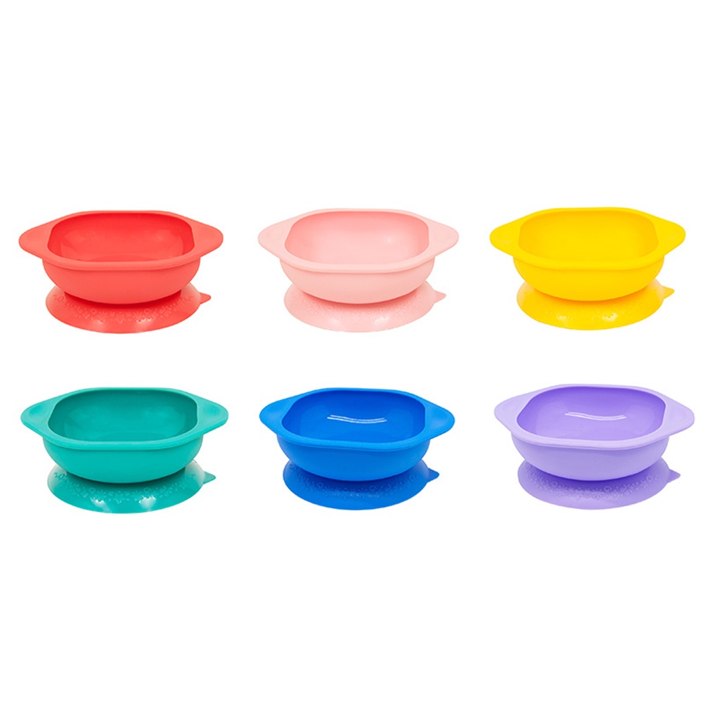 Bát ăn dặm silicon có đế hút chân không chống đổ cho bé Marcus & Marcus, từ 12 tháng - Lola